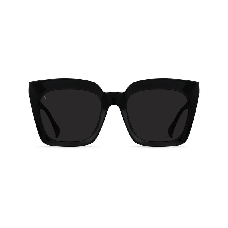 Load image into Gallery viewer, RAEN Women&#39;s Vine Sunglasses - Black/Dark Smoke

