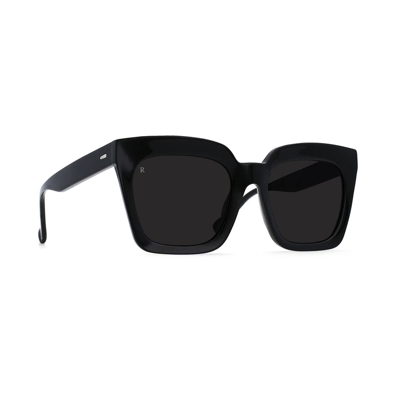 Load image into Gallery viewer, RAEN Women&#39;s Vine Sunglasses - Black/Dark Smoke
