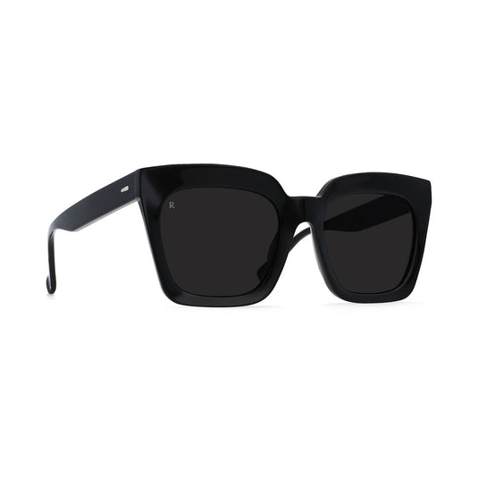RAEN Women's Vine Sunglasses - Black/Dark Smoke