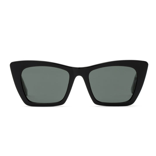 OTIS Vixen Polarized Sunglasses - Black Dark Tort/Grey