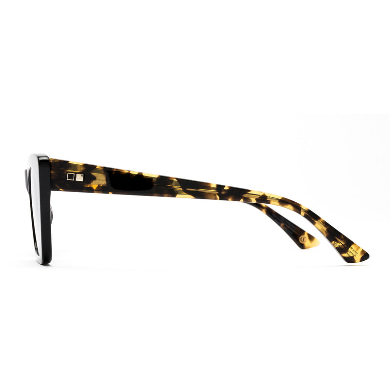 Load image into Gallery viewer, OTIS Vixen Polarized Sunglasses - Black Dark Tort/Grey
