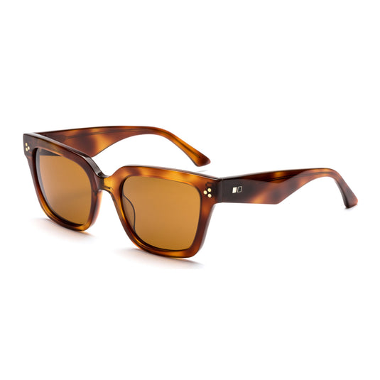 OTIS Oska Polarized Sunglasses - Trans Tort Haze/Brown