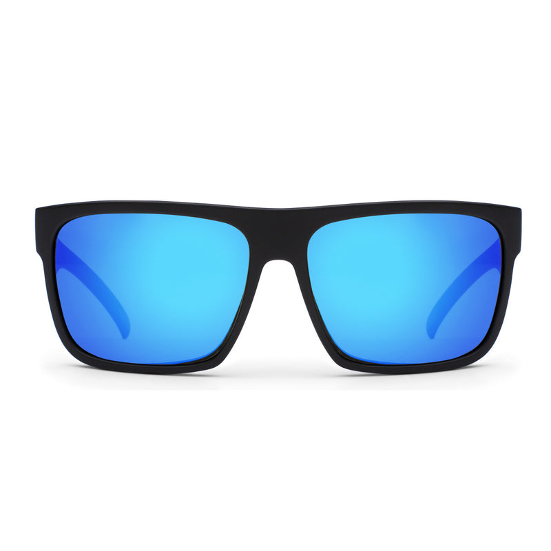 Load image into Gallery viewer, OTIS After Dark Reflect Polarized Sunglasses - Matte Black/Blue
