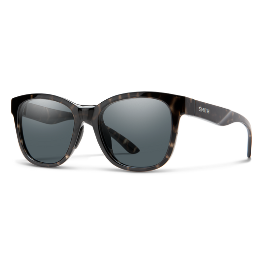 Smith Caper Sunglasses - Black Tortoise/Grey