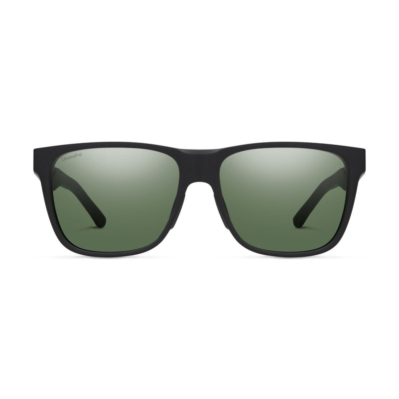 Load image into Gallery viewer, Smith Lowdown Steel Polarized Sunglasses - Matte Black/Chromapop Gray Green
