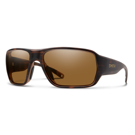 Smith Castaway Polarized Sunglasses - Matte Tortoise/Chromapop Glass Brown