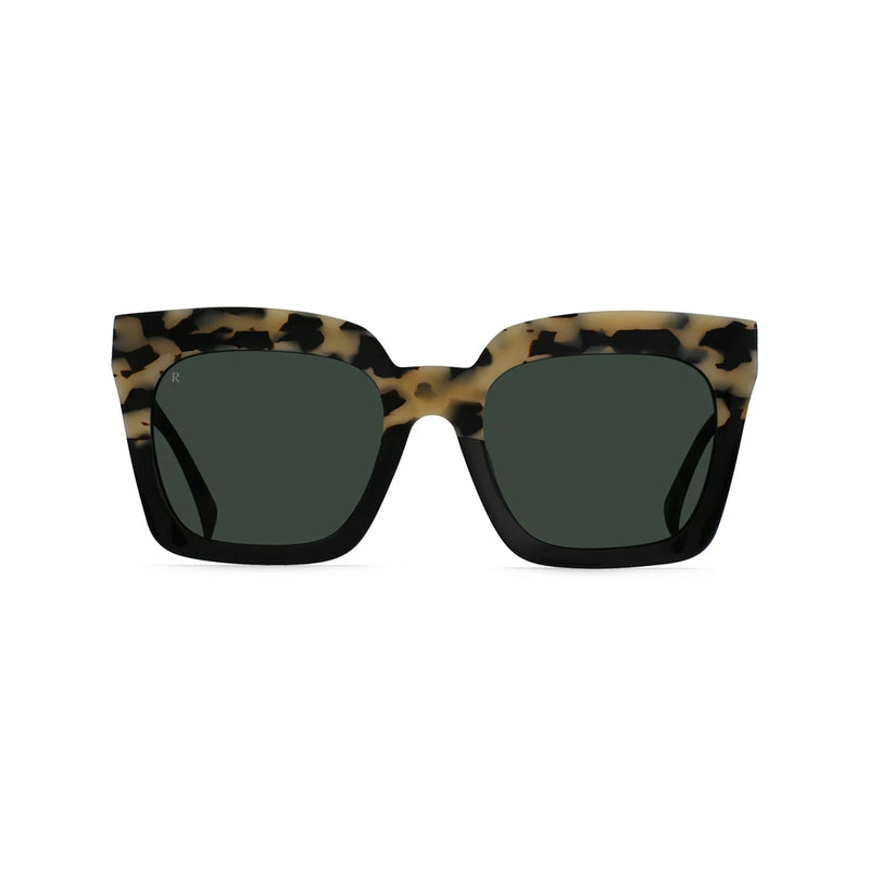 Load image into Gallery viewer, RAEN Women&#39;s Vine Sunglasses - Chai Tort/Green
