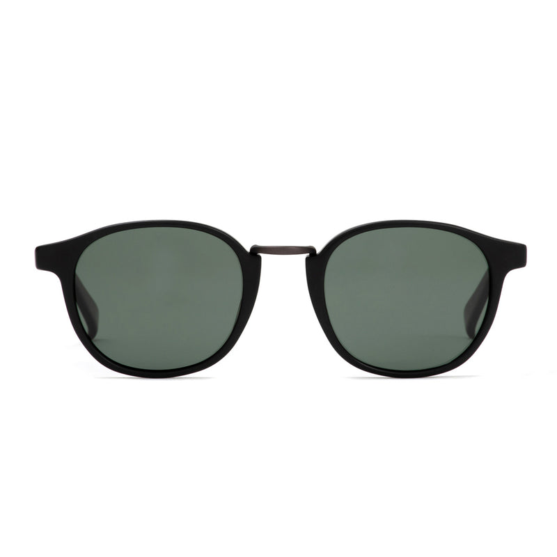 Load image into Gallery viewer, OTIS A Day Late Polarized Sunglasses - Eco Matte Black/Grey
