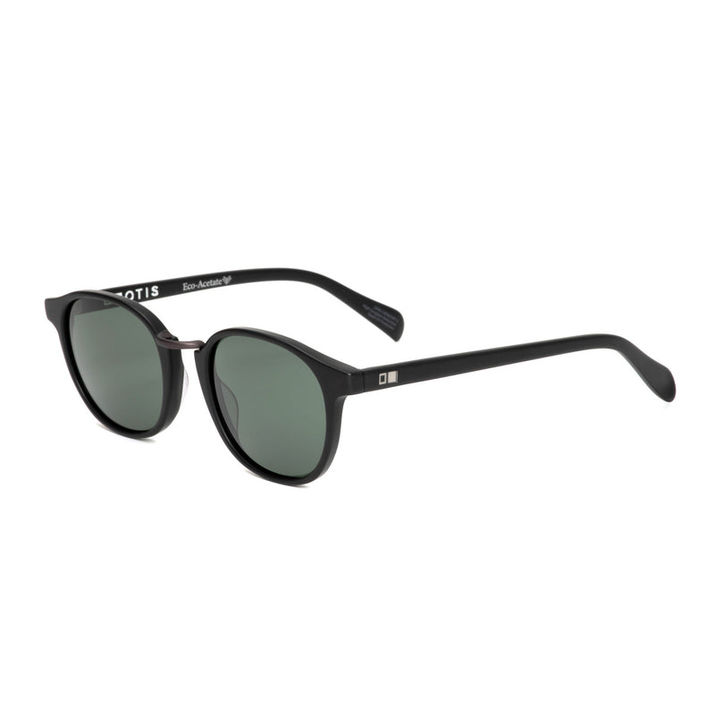 Load image into Gallery viewer, OTIS A Day Late Polarized Sunglasses - Eco Matte Black/Grey
