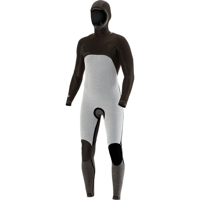 Load image into Gallery viewer, Vissla Seven Seas 6/5 Hooded Chest Zip Wetsuit
