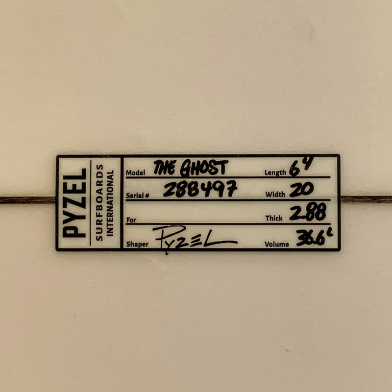 Load image into Gallery viewer, Pyzel The Ghost 6'4 x 20 x 2 ⅞ Surfboard • USED
