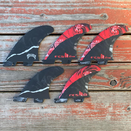 Harley Ingleby Series Mid 6 Thunderbolt Red 7'0 x 20 ½ x 2 ⅝ Surfboard • USED 5