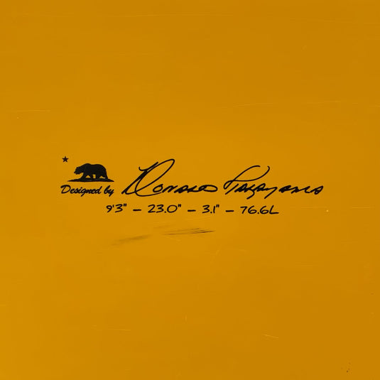 Donald Takayama In The Pink Tuflite 9'3 x 23 x 3 ⅛ Surfboard • USED 4