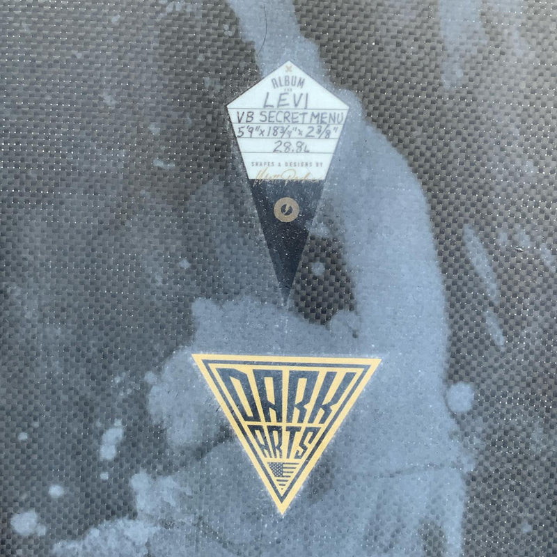 Load image into Gallery viewer, Album Surf VB Secret Menu Dark Arts 5'9 x 18 ¾ x 2 ⅜ Surfboard • LIKE NEW
