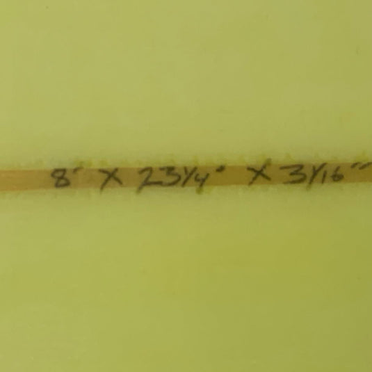 Forty Seven Green Banana 8'0 x 23 ¼ x 3 1/16 Surfboard • NEW