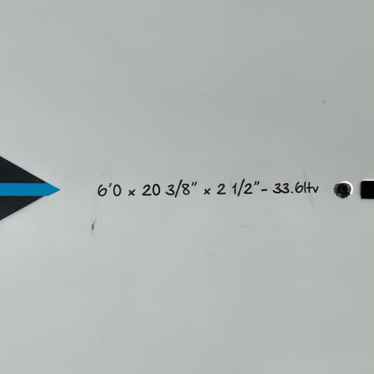 Torq Multiplier ACT 6'0 x 20 ⅜ x 2 ½ Surfboard • USED