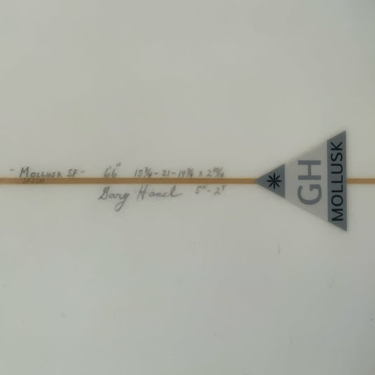 Gary Hanel Astro Egg 6'6 × 21 × 2 10/16 Surfboard • USED 4