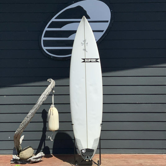 SUPERbrand Black Out 6'10 × 19 × 2 7/16 Surfboard • USED 1