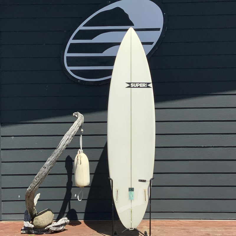 Load image into Gallery viewer, SUPERbrand Black Out 6'10 × 19 × 2 7/16 Surfboard • USED 2
