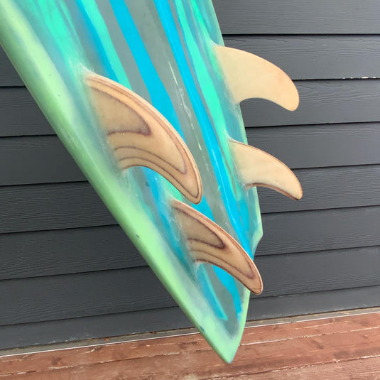 MW Shapes Custom Asym (Regular) 5'10 × 19 ½ × 2 ½ Surfboard • USED 4