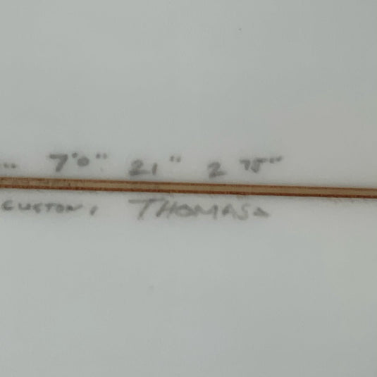 Kazuma Custom 7'0 × 21 × 2 ¾ Surfboard • USED 4