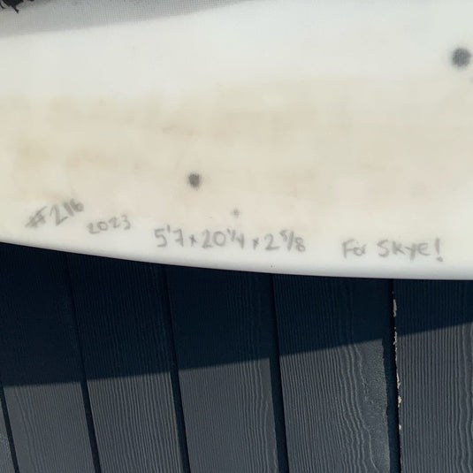 Cypress Coast Custom 5'7 × 20 ¼ × 2 ⅝ Surfboard • USED 4