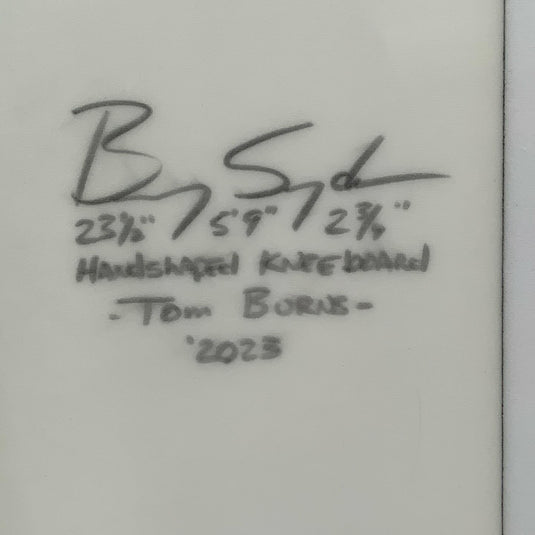Barry Snyder Designs Dissect Series 5'9 × 23 ½ × 2 ¾ Surfboard • LIKE NEW 4