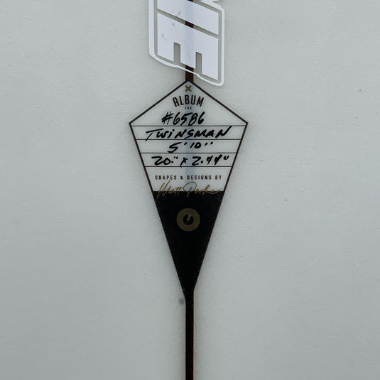 Album Surf Twinsman 5'10 × 20 × 2 7/16 Surfboard • LIKE NEW 4