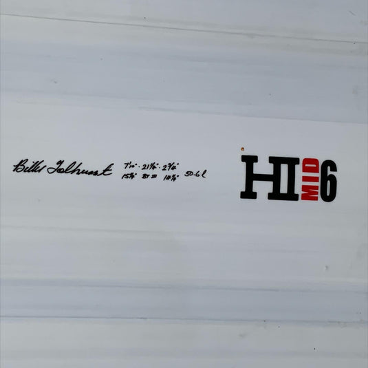 Harley Ingleby Series Mid 6 Thunderbolt Red 7'10 × 21 ¼ × 2 ¾ Surfboard • USED 4