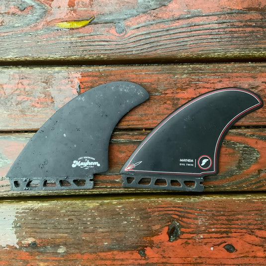 Mesa Twin Fish 5'7 × 20 ¼ × 2 9/16 Surfboard • USED 5