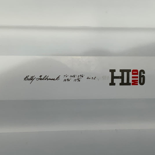 Harley Ingleby Series Mid 6 Thunderbolt Red 7'0 × 20 ½ × 2 ⅝ Surfboard • USED 4