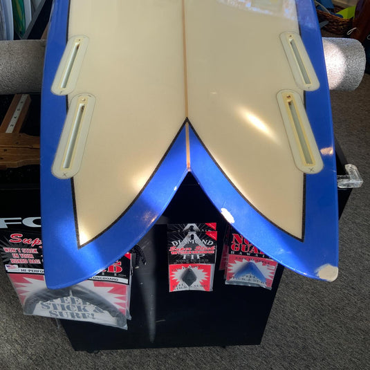 SSS Quad Fish 6'0 × 21 ⅛ × 2 ⅝ Surfboard • USED 6