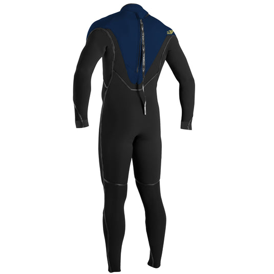 O'Neill Psycho I 4/3 Back Zip Wetsuit - Black/Abyss 