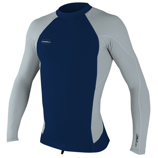 O'Neill Basic Skins Rashguard Manches Longues Femme - Protection UV 50+, Anti-UV Séchage Rapide, Idéal Surf, Natation, Sports Aquatiques