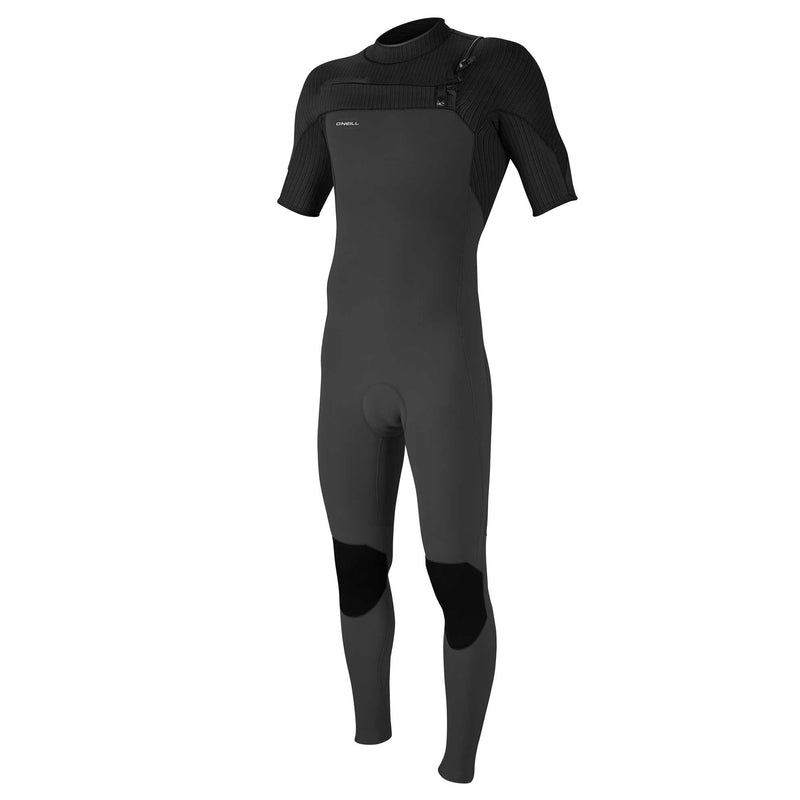 Load image into Gallery viewer, O&#39;Neill HyperFreak 2mm Short Sleeve Chest Zip Wetsuit - Raven/Black
