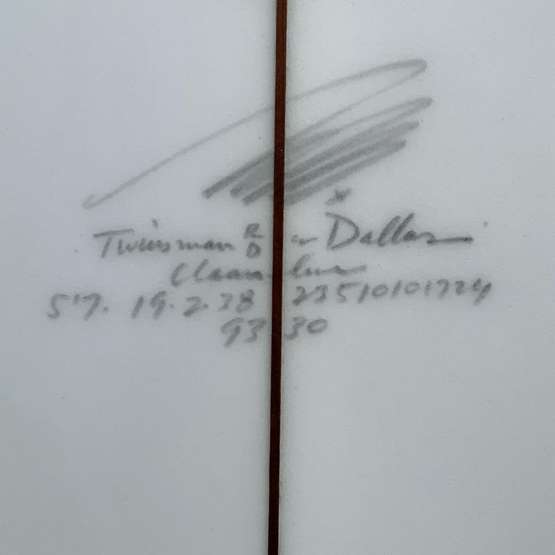 Load image into Gallery viewer, Album Surf Twinsman 5'7 × 19 × 2 ⅜ Surfboard • USED 4
