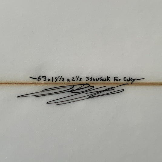 Pace Craft Silverback 6'3 x 19 ½ x 2 ½ Surfboard • USED