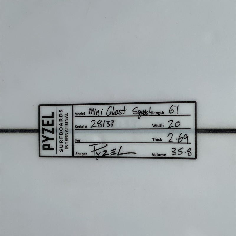 Load image into Gallery viewer, Pyzel Mini Ghost 6'1 × 20 × 2 11/16 Surfboard • USED 4
