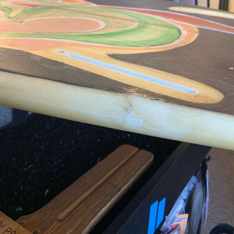 Load image into Gallery viewer, Shuler Custom 7&#39;11 x 22 ¼ x 2 ¾ Surfboard • USED
