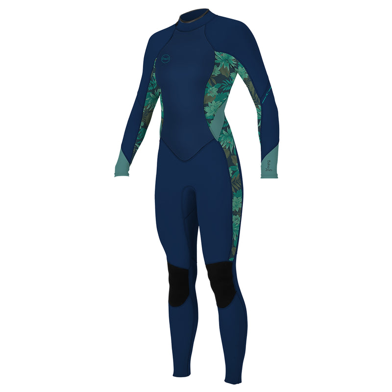Load image into Gallery viewer, O&#39;Neill Women&#39;s Bahia 3/2 Back Zip Wetsuit - Abyss/Faro/Euca

