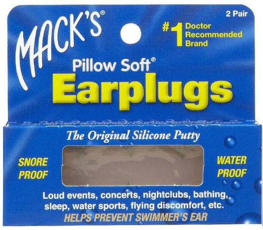 Macks Pillow Soft Ear Plugs - 2 Pack