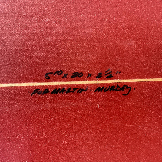Murdey Custom 5'10 x 20 x 2 ½ Surfboard • USED