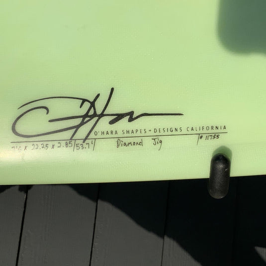 Solid Diamond Jig 7'6 × 22 ¼ × 2.85 Surfboard • USED 4