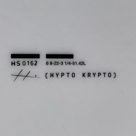 Haydenshapes Hypto Krypto FutureFlex 6'8 × 22 × 3 ¼ Surfboard • USED 