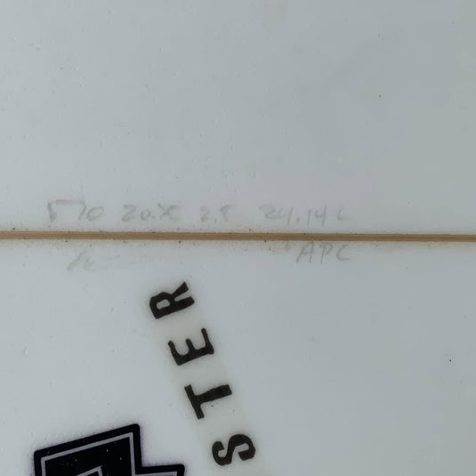 Wooster Custom 5'10 × 20 ½ × 2 ½ Surfboard • USED