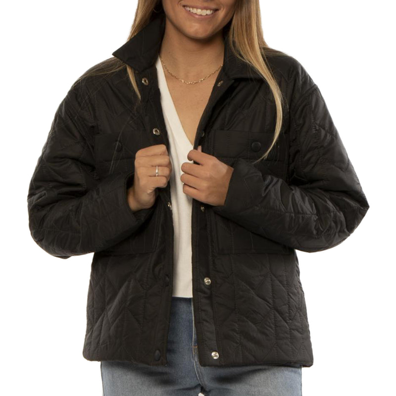 Load image into Gallery viewer, Sisstrevolution Women&#39;s Let&#39;s Chill Snap Up Jacket
