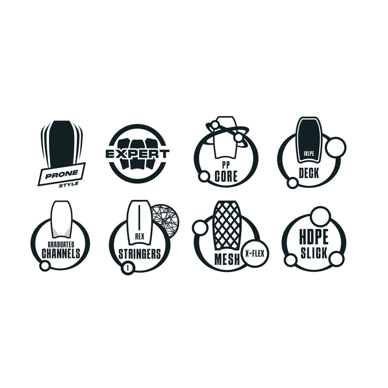 Load image into Gallery viewer, Morey Mach 7X Bodyboard
