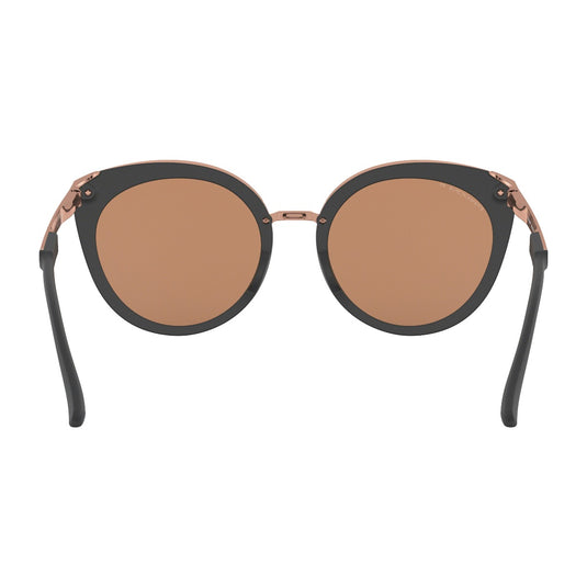 Oakleys Women's Top Knot Polarized Sunglasses - Velvet Black/Prizm Rose Gold