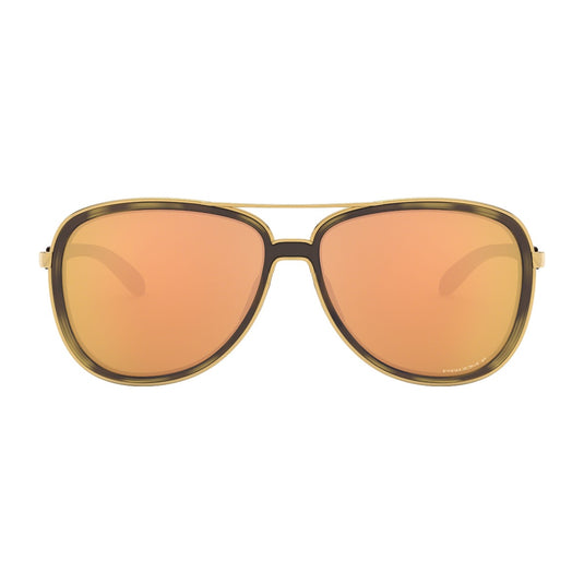 Oakley Split Time Polarized Sunglasses - Matte Brown Tortoise/Prizm Rose Gold
