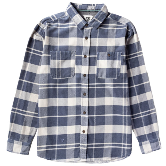 Vissla Rails Corduroy Long Sleeve Button-Up Shirt